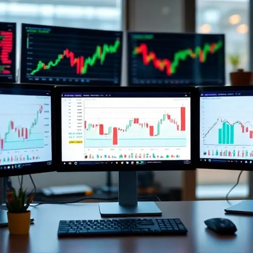 Finance Legend AI trading dashboard showing real-time performance metrics and automated trade execution